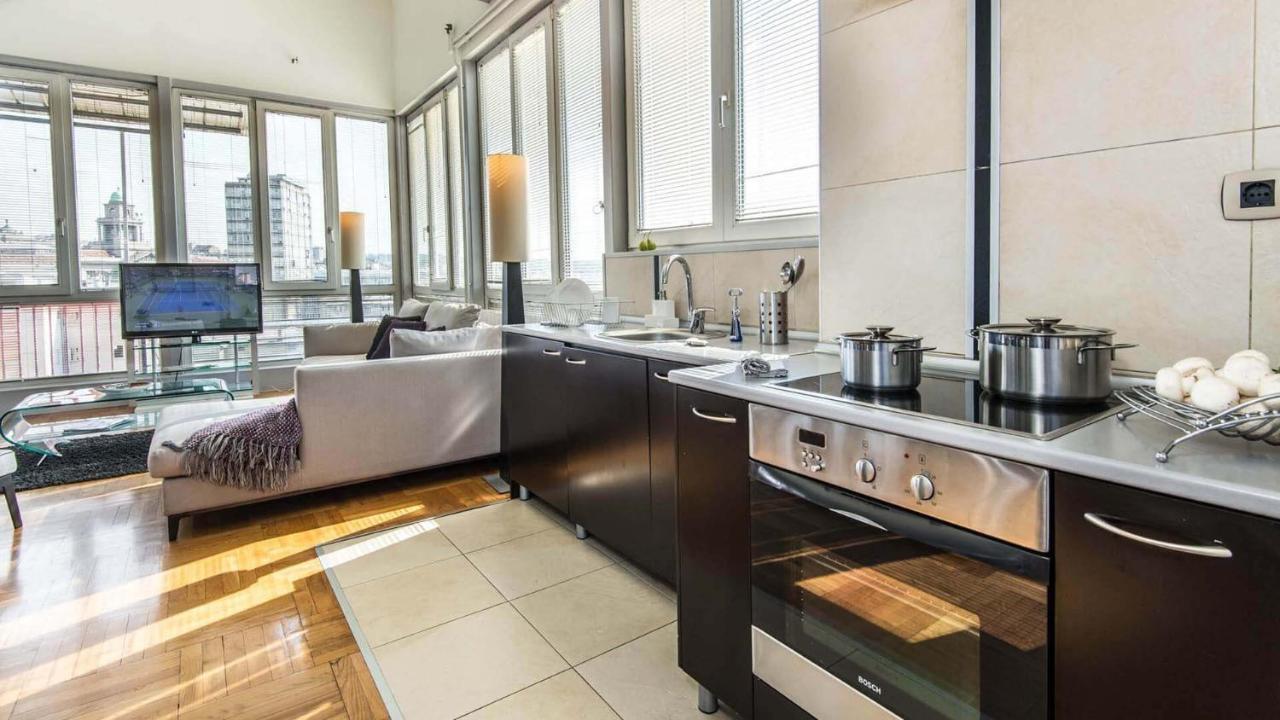 Apartment With The View Belgrado Exterior foto