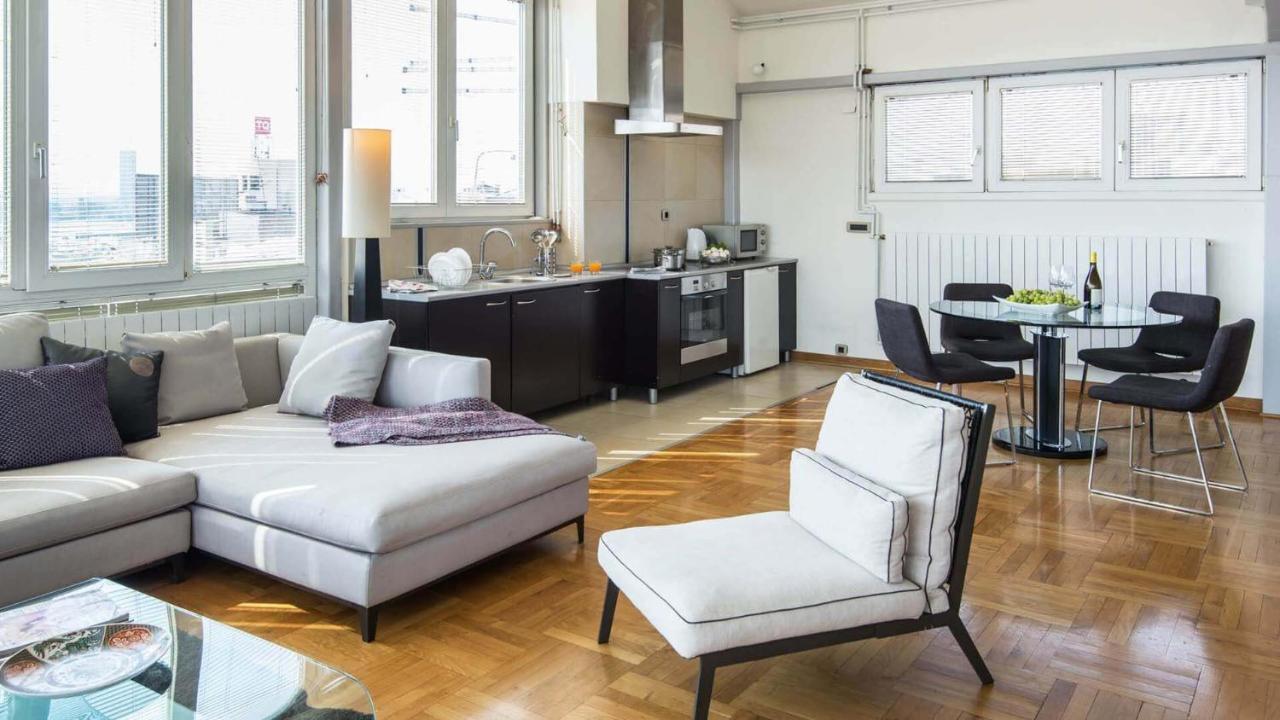 Apartment With The View Belgrado Exterior foto